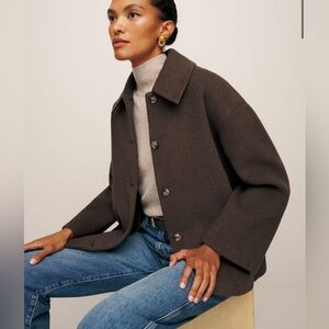 Reformation Rocky Oversized Shirt Jacket